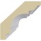 Ekena Millwork 2 1/4"H x 2 3/8"P x 3 1/4"F x 94 1/2"L, (1/2" Repeat) Edinburgh Roped Crown Moulding MLD02X02X03ED - alternate 3